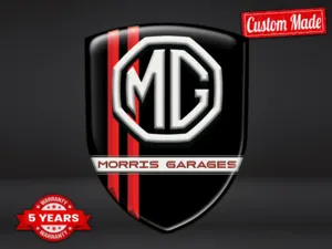 MG Logo en Sticker Pro Max Résistants Disposition Chic
